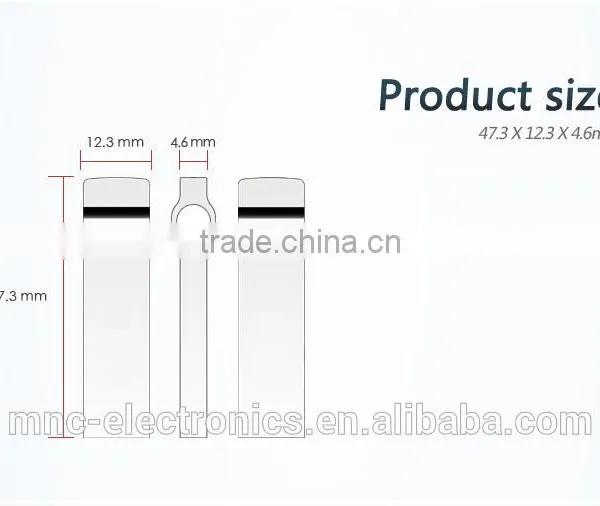 Stainless Steel Material Customize Usb Stick Key Housing Flash Drive With Keychain Ring Supplier's Choice photo-6