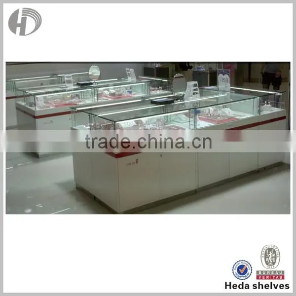 Jewelry Showcases With Led Lights