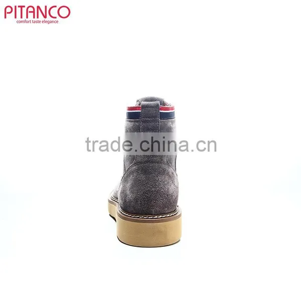 High Quality Swede Leather Fashion Martin Boots for Men photo-3