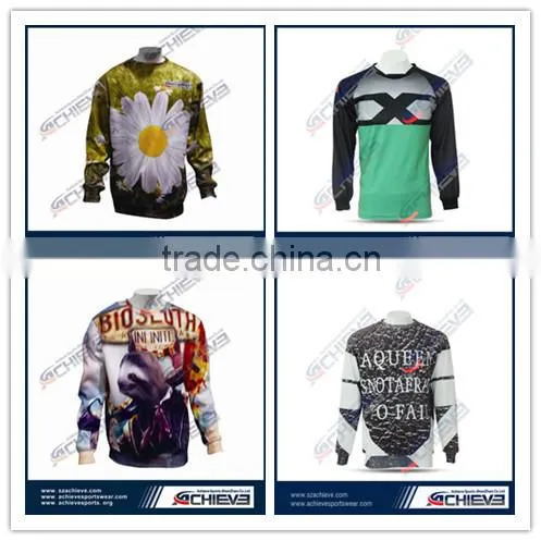 2015 OEM Fashion Style Sports Sweater Wholesale Crewneck Sweatshirt photo-5