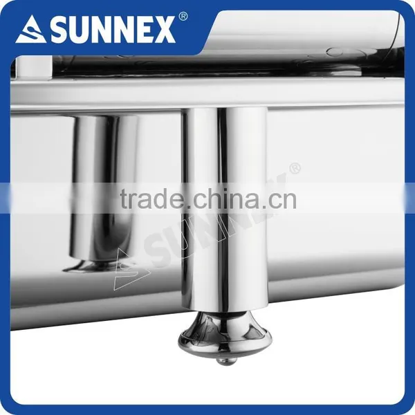 Sunnex Promotional Stylish Highly Polished Stainless Steel Full Size 5.5 Ltr / 5.8 U.S. Qt Induction Chafing Dish photo-6