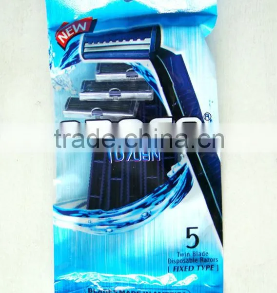 Twin Blade Plastic Handle Disposable Razor photo-2