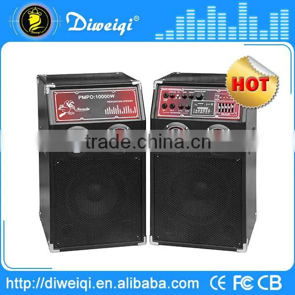 Hot 2.0 dj Bass Speaker With HiFi System With USB/SD/FM/EQ ( Bluetooth Function Optional)