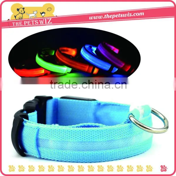 Led Pet Collar,flashing Led Dog Training Collar and Leash