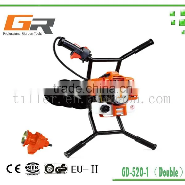 Double Gasoline Earth Driller / Ice Driller GR-520-1