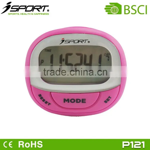 Pedometer for Eleder People Large Screen CE RoHs FCC Passed 7 Days Memeory Easy Operation photo-2