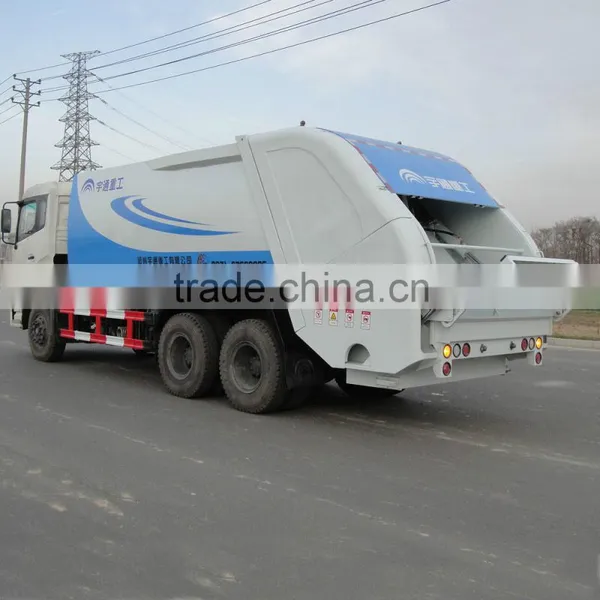 YUTONG Professional 12.6m3 Dustbin Volume Compression Garbage Truck photo-4