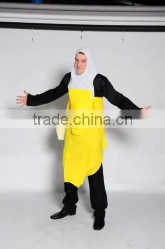 Sexy Adult Pajamas Banana in Pajamas Costume Fruit Party Costume for Sale photo-2
