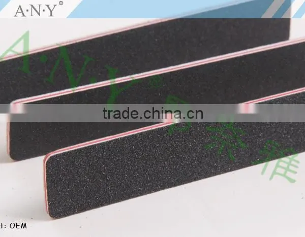 UV Gel Nails Care Cheap Paper Emery Sand Nail Files Wide Shape photo-3