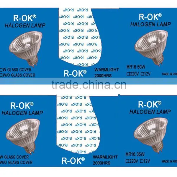 DICRHOIC HALOGEN LAMP 220V 50W, 220V 50W, HALOGEN LIGHT 220V 50W, HALOGEN 50W, HALOGEN 35W photo-2