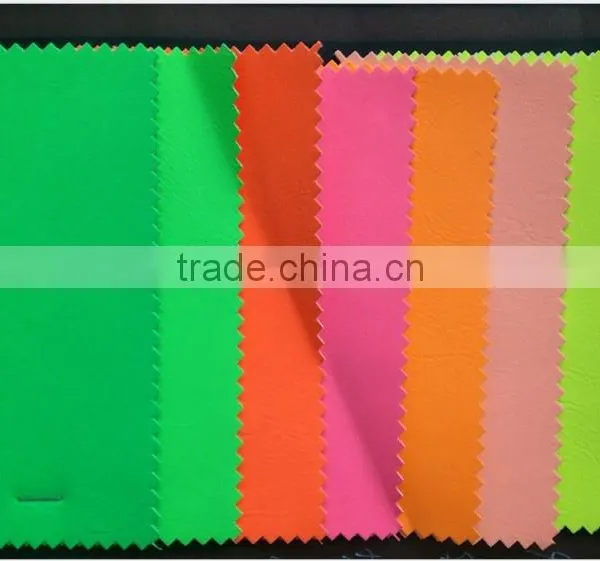 2013 Imitation Embossed Yanbuck PU Synthetic Leather For Shoes