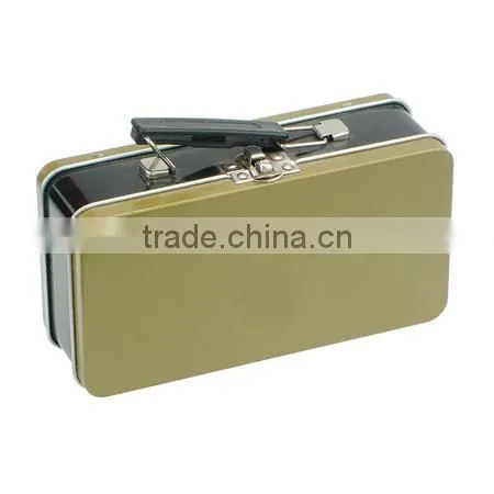 Fashion Style Custom Music Tin Box With Handle and Lock photo-3