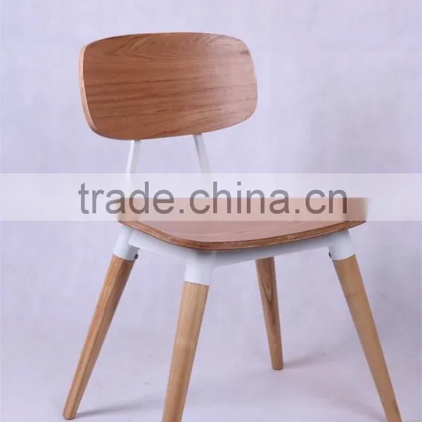 2016 New Design Restaurant Furniture Walnut/Ash Wood Dining Chair photo-6