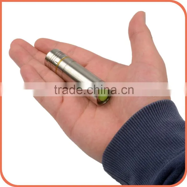 Transparent Reflector Grade 2 Titanium Alloy Q5 300lm Memory 6-Mode Led Flash Light Mini Pocket Size photo-5