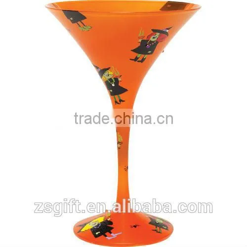 Wholesale Halloween Glass Crafts Wine Glasses Home Decor Cocktail photo-3