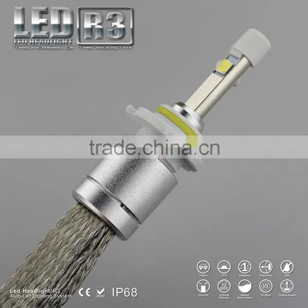 9005 LED HEADLIGHT H4 H3 H7 COB LED HEADLIGHT H11HB3 HB4 CAR HEAD LIGHT H10 LED CAR LED LIGHT BULB 3 SIDE LED LIGHT BULB photo-2