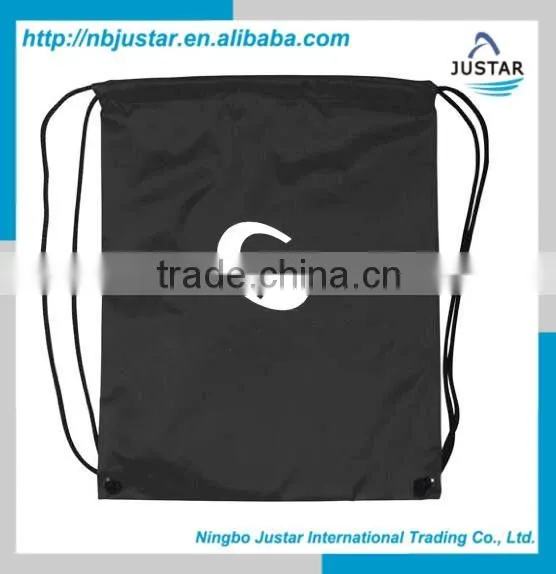 Wholesale Promotional Custom Design Your Own Pattern Cute Christmas Drawstring Gift Bag photo-3