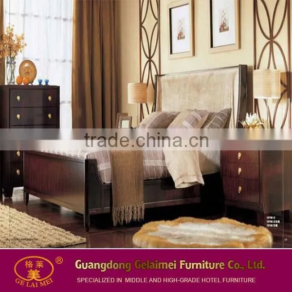 Wholesale 5-star Hotel Furniture Super King Size Bed photo-6