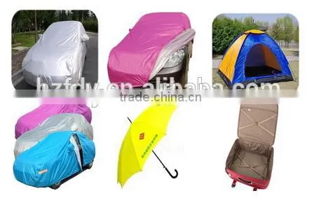 100% Polyester Silver Coated Taffeta Fabric Waterproof uv Protection Car Body Cover Fabric photo-3