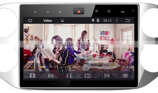 Touchscreen 1027*600 Android Car Dvd Player for VW Tiguan photo-2