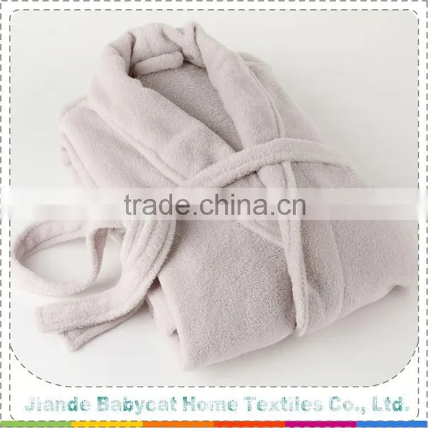 Wholesale prices different types solid color bathrobe from manufacturer