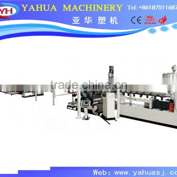 Sheet Board Production Line Pvc Plastic Artificial Marble Plate Sheet Board Production Line Extrusion Machine photo-3