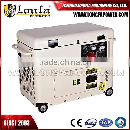 8KVA Silent Diesel Generator 3-Phase 50Hz 220V 380V Moveable Diesel Power Generator photo-2