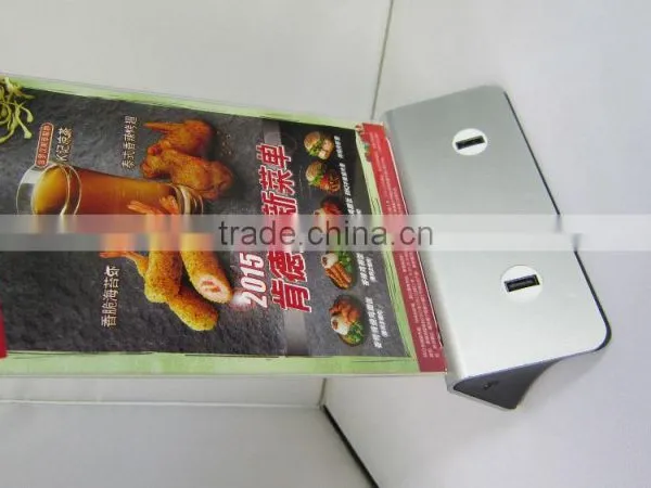 High Capacity Portable Charger Power Bank With LED Advertisement Display photo-6