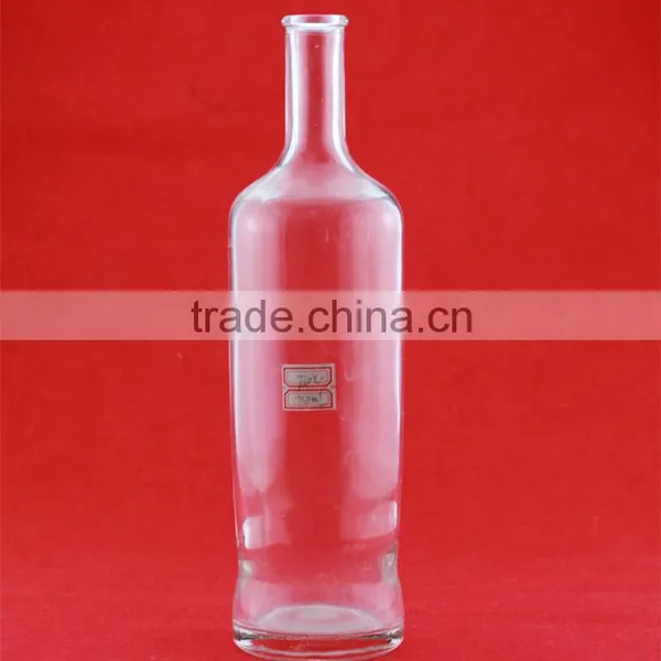 Excellent Quality Frosted Liquor Round Bottles Empty Fancy Bottles Clear Drink Bottles 750ml photo-5