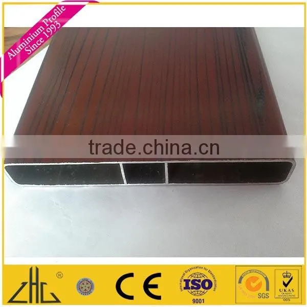 Wow!! Aluminium Fence Louver Profiles Manufacturer Foshan,6063T5 Aluminum Woodgrain Fencing System, Aluminium Wood Grain Railing photo-4