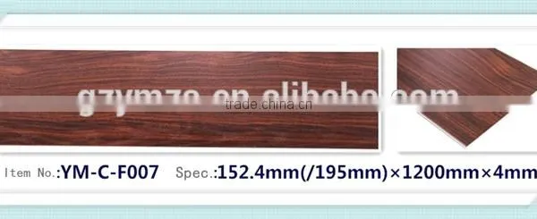 New Designs Wood Grain Waterproof Interlock Click Flooring photo-2