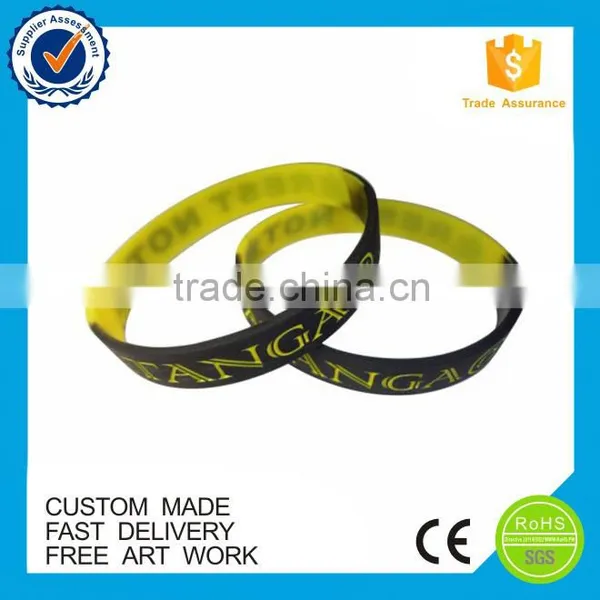 Custom Top Quality Football Silicone Wristbands photo-6