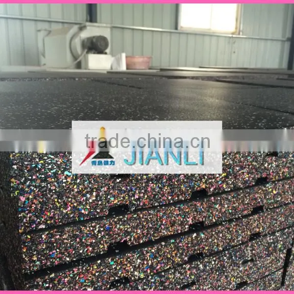 Excellent Quality Kids Rubber Flooring Mats for Gym,10mm to 50mm Rubber Floor Mat photo-2