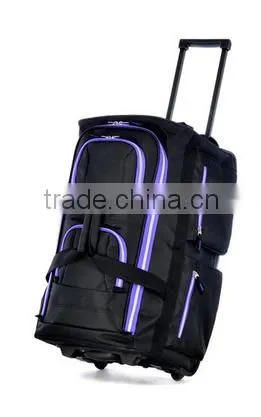 Large Capacity Portable Trolley Bag Canvas Bag photo-2