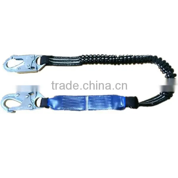 Elasticated Forked Safety Lanyard