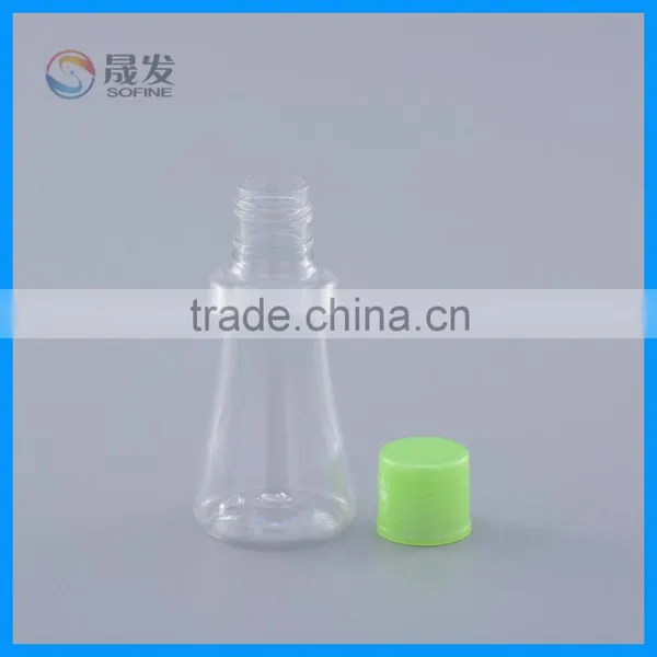 Clear Plastic Small Bottle for Cosmetic photo-2
