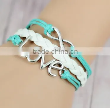 Woven Fashion Wrap Love Bracelet photo-5