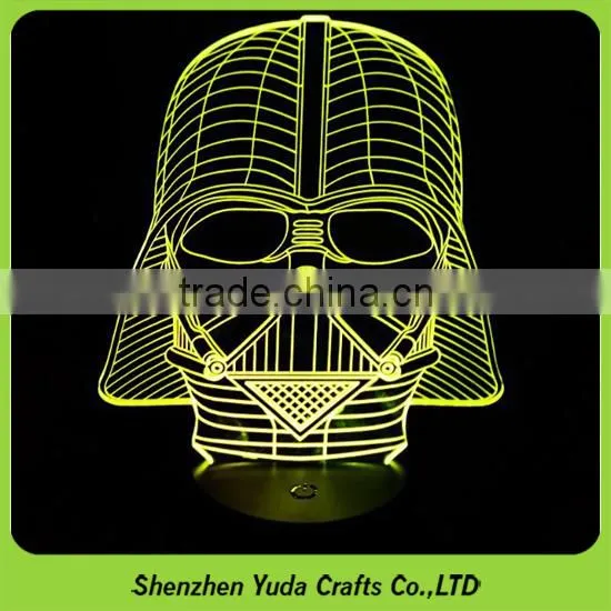 Creative Pumpkin Visual Desk Style Acryl Night Light As Halloween Gifts photo-3