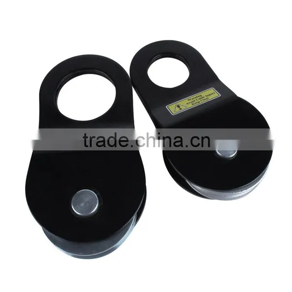 Heavy Duty 12000lbs Winch Pulley Snatch Block Kit Tool