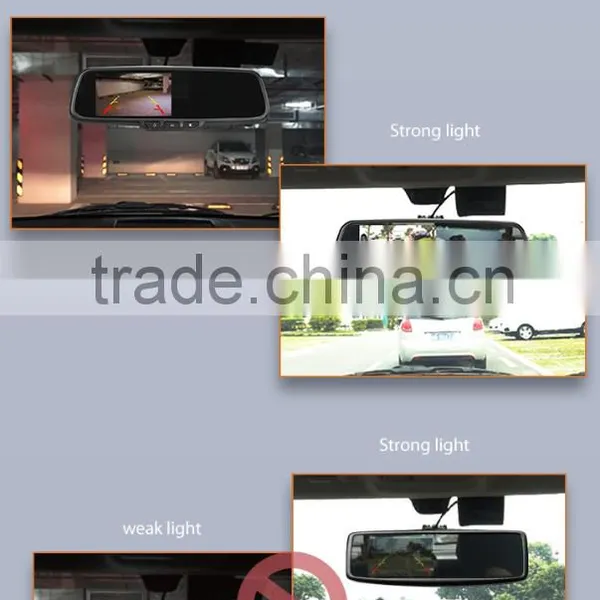 Car Interior Rearview Mirror Gps Navigation Android Rearview Mirror Support 3G , WIFI, Bluetooth photo-5
