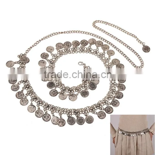 Vintage Coin Tassel Body Chain Body Jewelry photo-4
