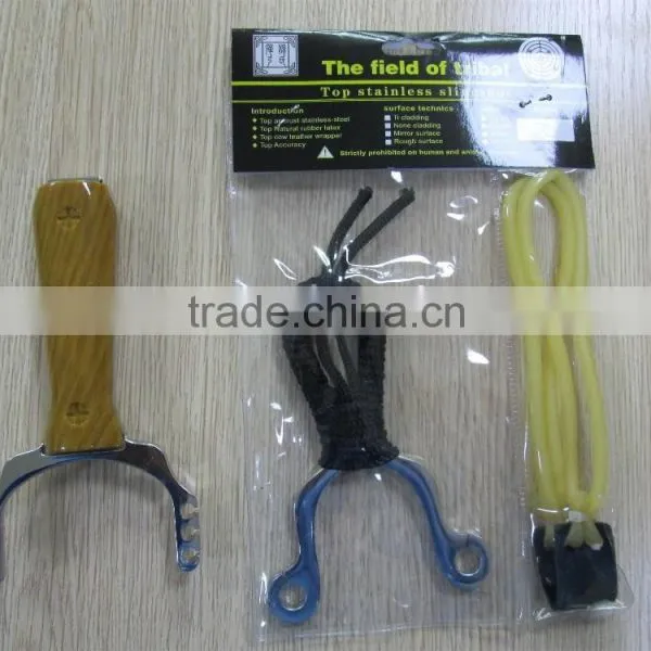 High Quality Slingshot Wooden Handle Catapult photo-2
