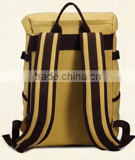 Heavy Canvas Hinking Backpack Outdoor Backpack From China Factory(B203) photo-5