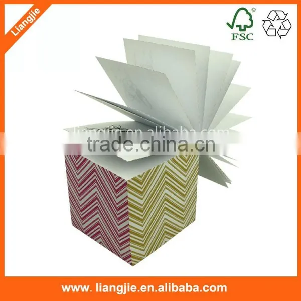 Custom Memo Paper Cube,pen Hole Memo Paper Cube,loose Paper Cube photo-5