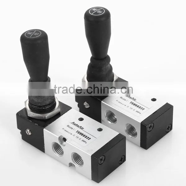 TSV Series 2 Port 5 Way Adjustable Air Control Valve Hand Valve