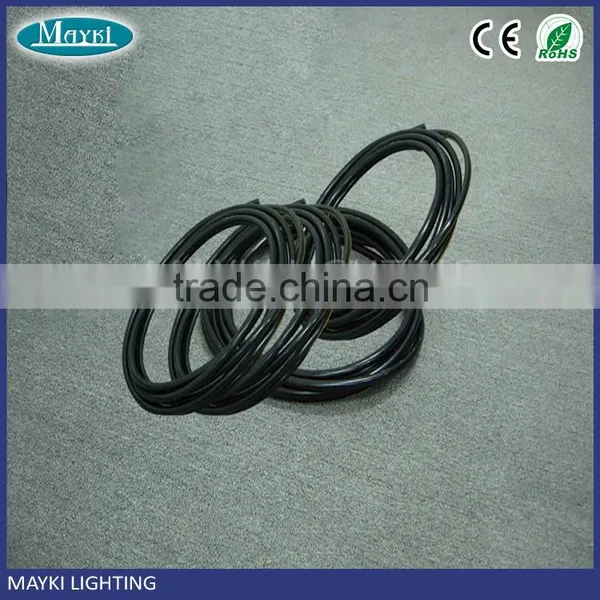 14mm Fiber Optic End Light Cable for Lighting With Black PVC Cover photo-2