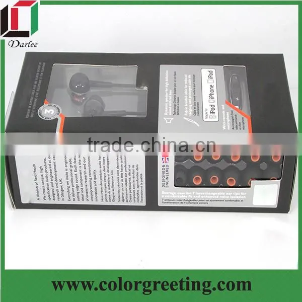 Retail Earphone Plastic Box Custom Earphone Packaging Box China Electronic Paper Gift Box Supplier photo-3