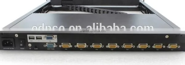 EDNSE 19inch Rack 1u LCD KVM Monitor photo-6