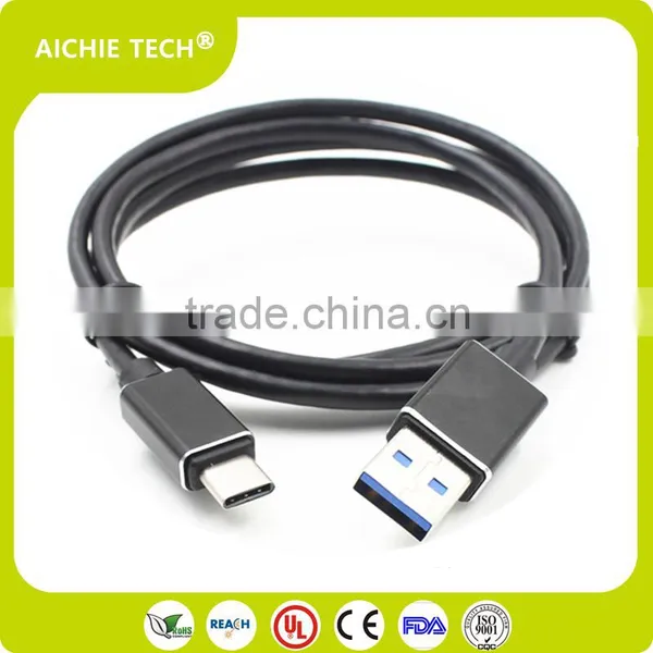 Glod Plated 1M Custom C Type USB 3.1 Date Cable for Table PC