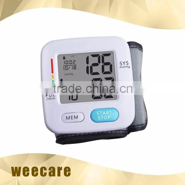 Wecare 2016 Promotion Wrist Type Medical Sphygmomanometer photo-2